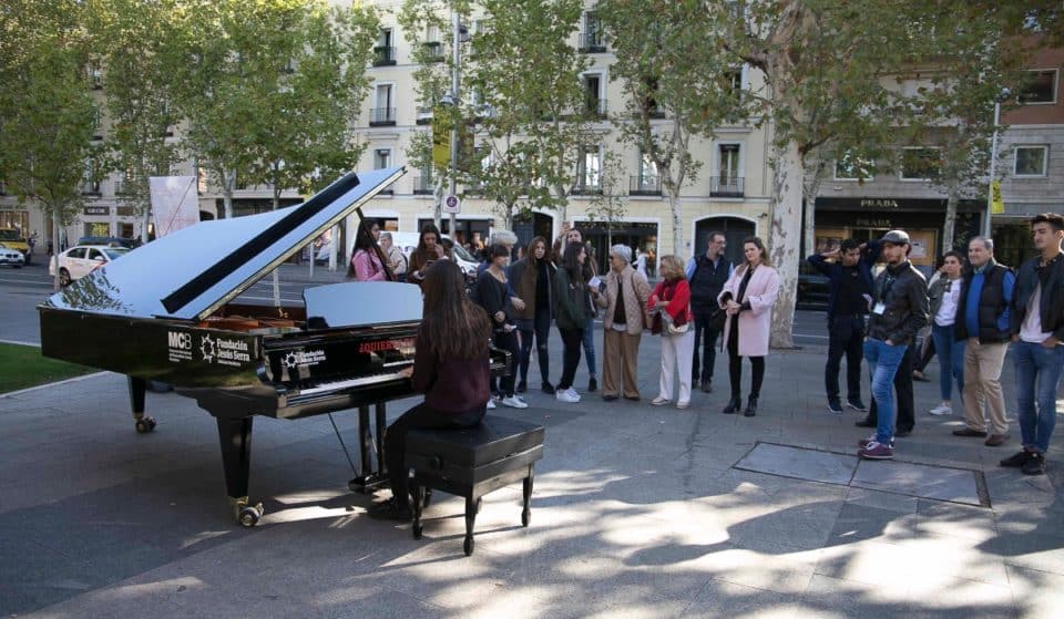 Esta es la ubicación de los 10 pianos que se podrán tocar mañana en las calles de Madrid