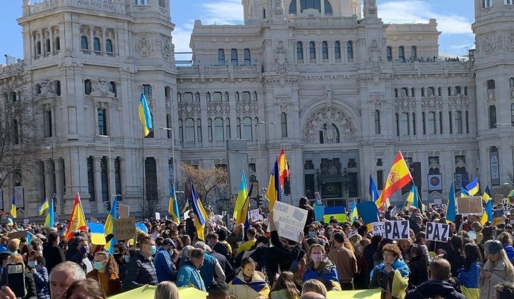 ayuda a Ucrania desde Madrid