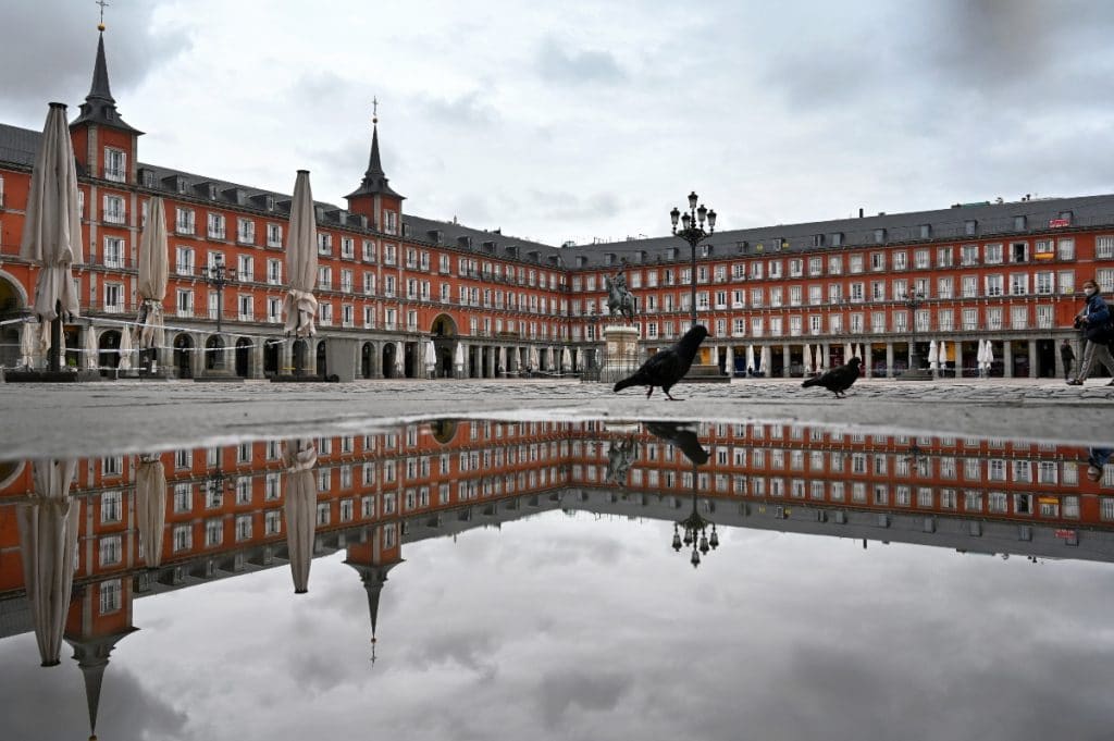 La lluvia y el frío volverán mañana a Madrid