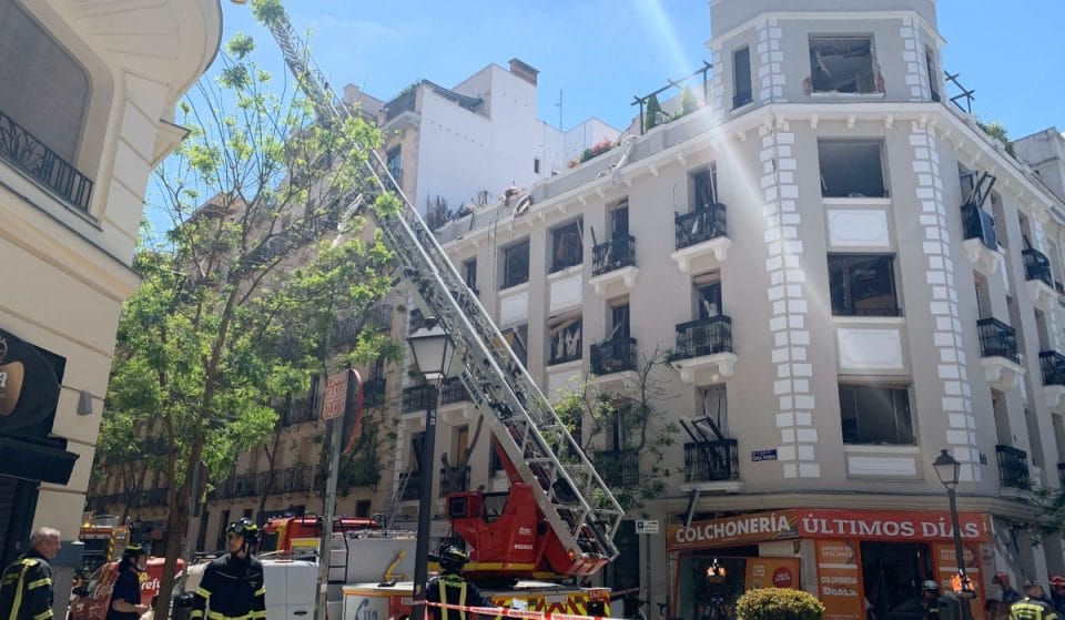 Al menos 18 heridos tras una explosión en el distrito de Salamanca