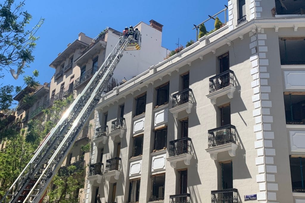 ¿Qué ocurrirá con el edificio del distrito de Salamanca que sufrió la explosión?