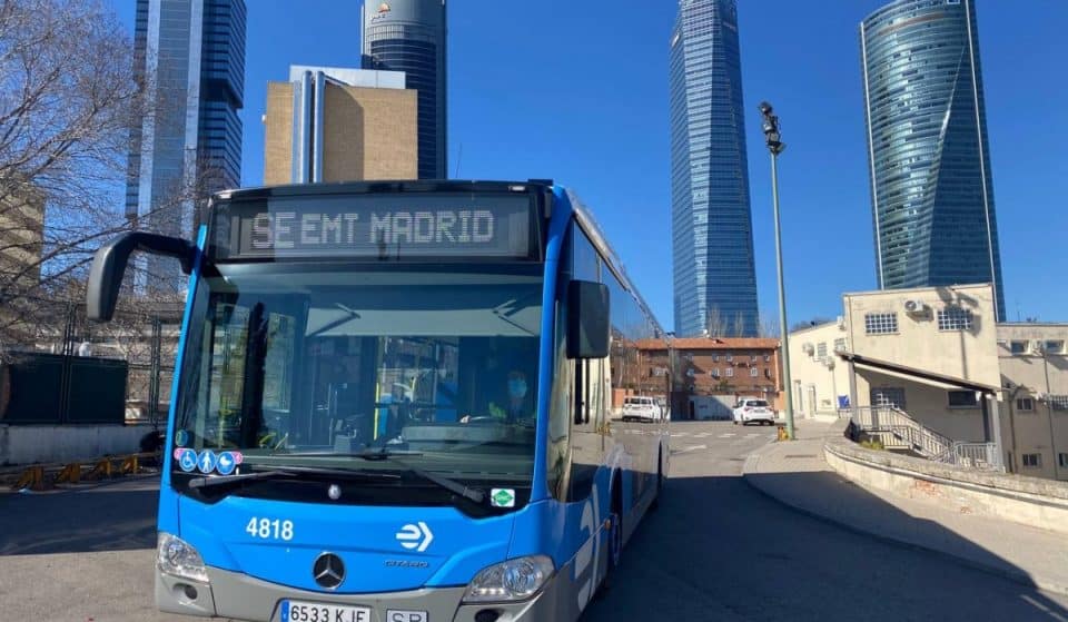 Autobuses gratuitos de la EMT conectarán Sainz de Baranda y Nuevos Ministerios desde el sábado