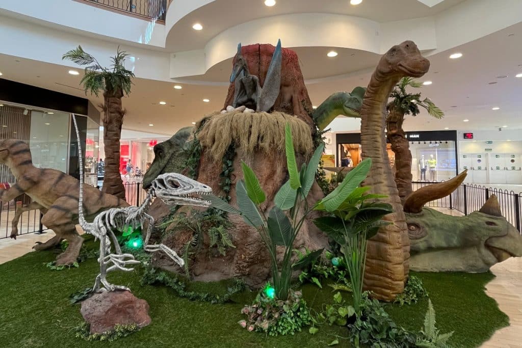 ‘La Isla de los Dinosaurios’ llega a un centro comercial de Madrid