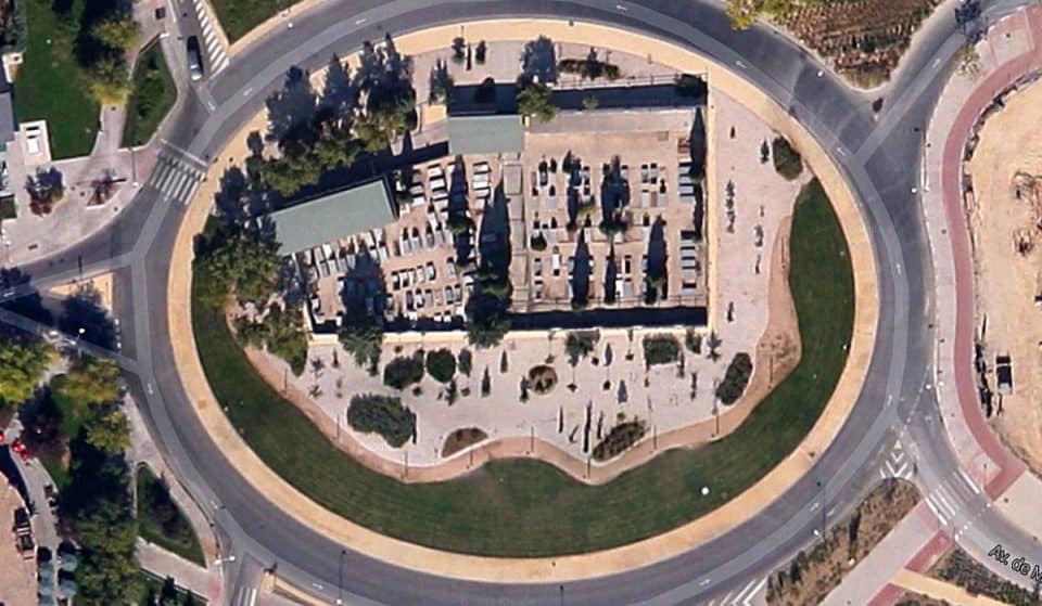 ¿Sabías que en Madrid hay un cementerio que está en una rotonda?