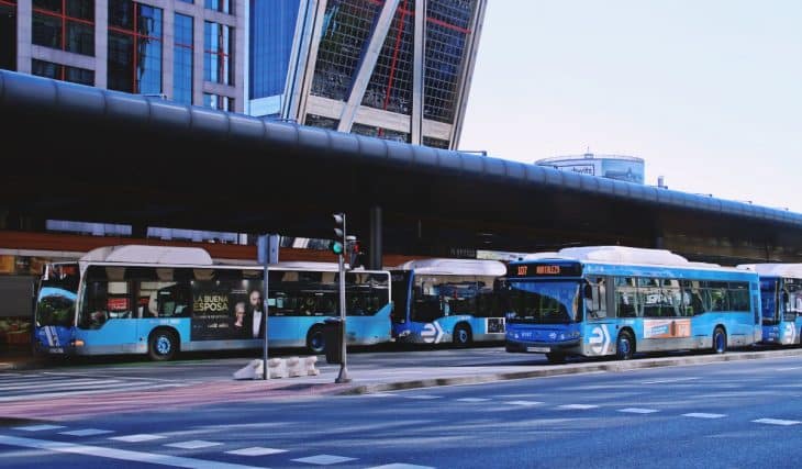 Viajar en los autobuses de Madrid es gratis desde hoy hasta el domingo