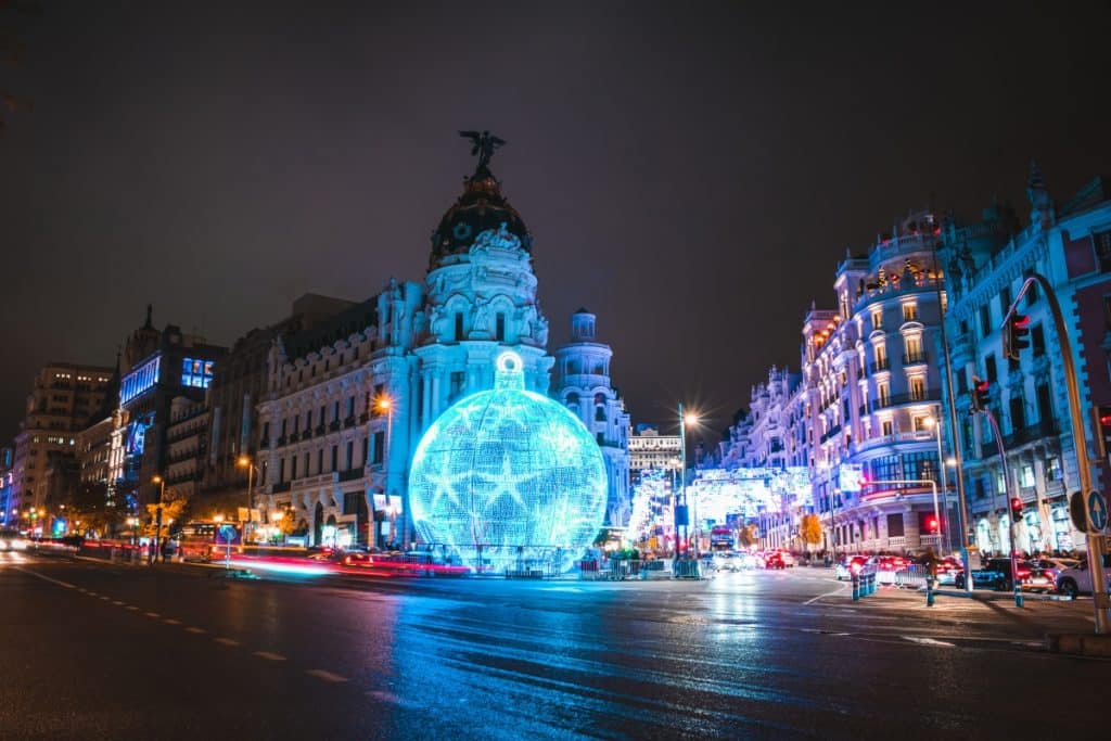Más de 230 emplazamientos de Madrid se iluminarán este año con las luces de Navidad