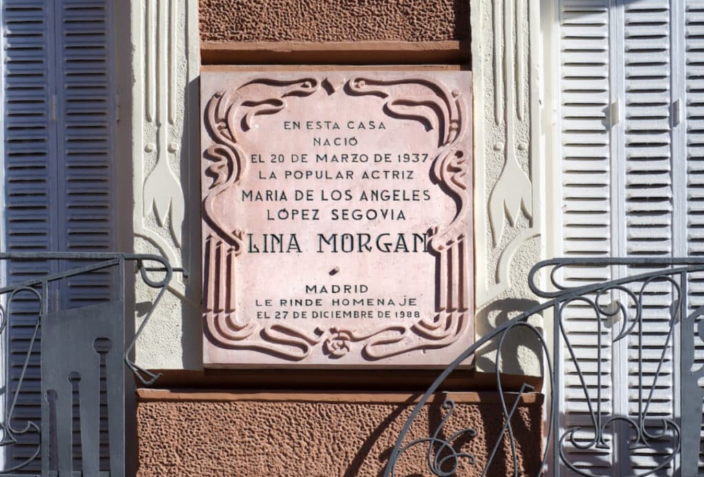 Una plaza de la Latina llevará el nombre de Lina Morgan