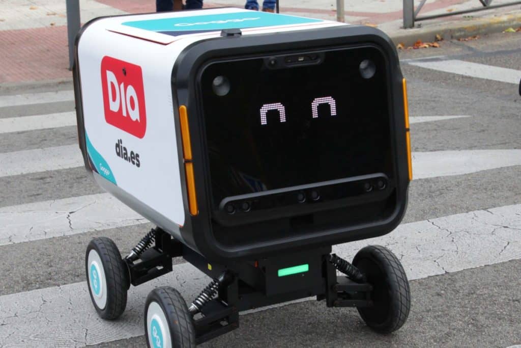 Alcobendas es la primera ciudad española en hacer reparto a domicilio con robots