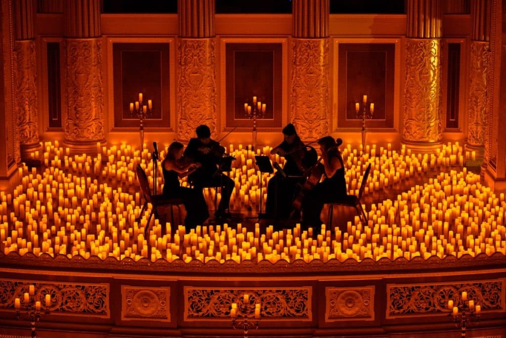 Candlelight cuarteto de cuerda Wellignton
