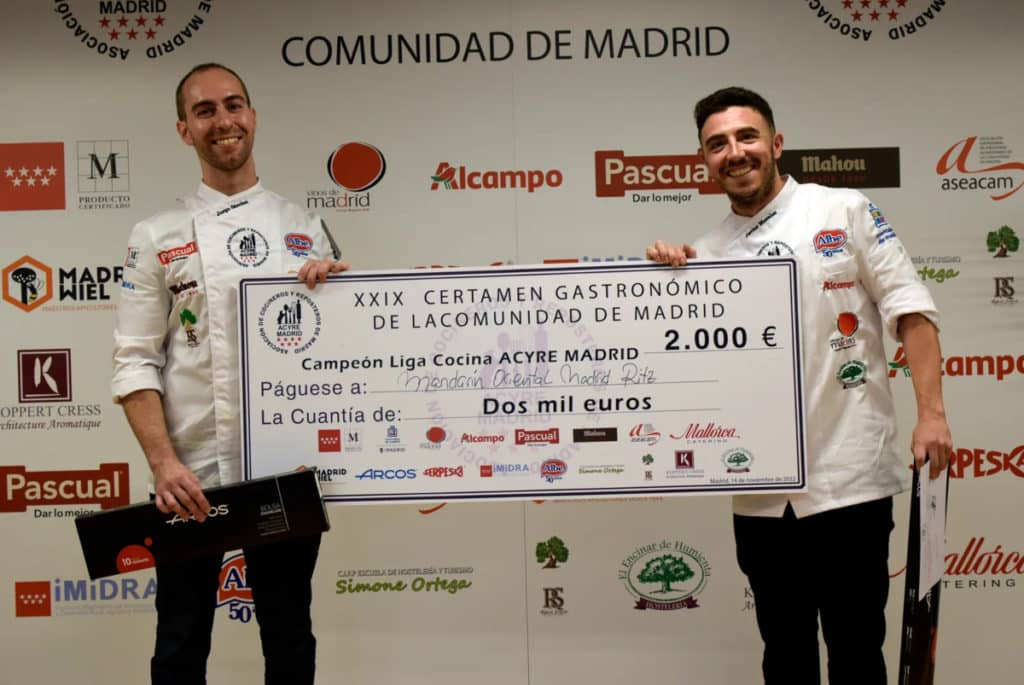 Entregan un premio al mejor chef de la Comunidad de Madrid (y no es a Dabiz Muñoz)