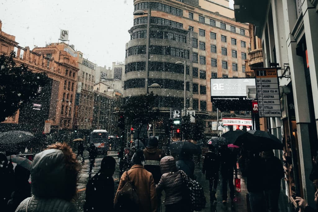 El frío polar llega esta semana a Madrid (y podría nevar en la capital)