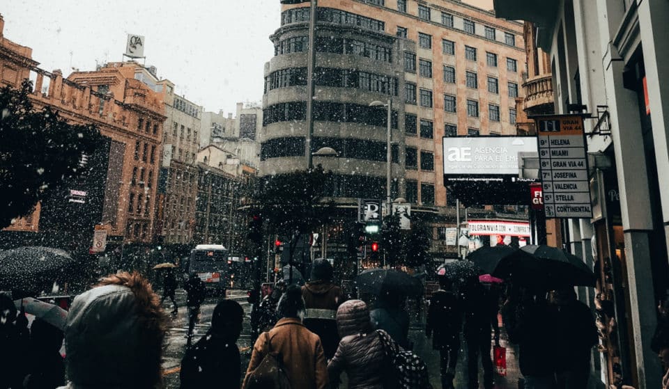 El frío polar llega esta semana a Madrid (y podría nevar en la capital)