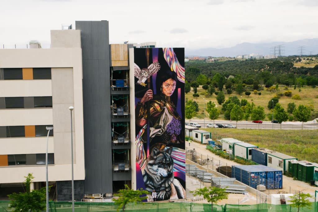 Un mural de Madrid es candidato a ser uno de los mejores del mundo de 2022