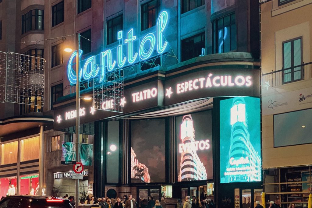 Cines Capitol en Madrid