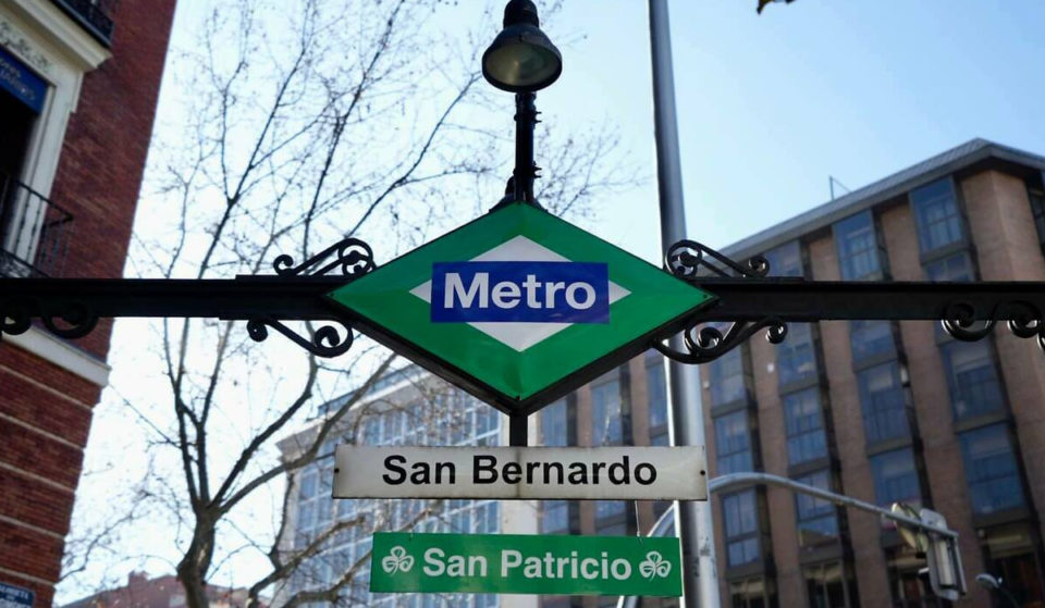 Madrid le cambia el nombre (temporalmente) a la estación de San Bernardo