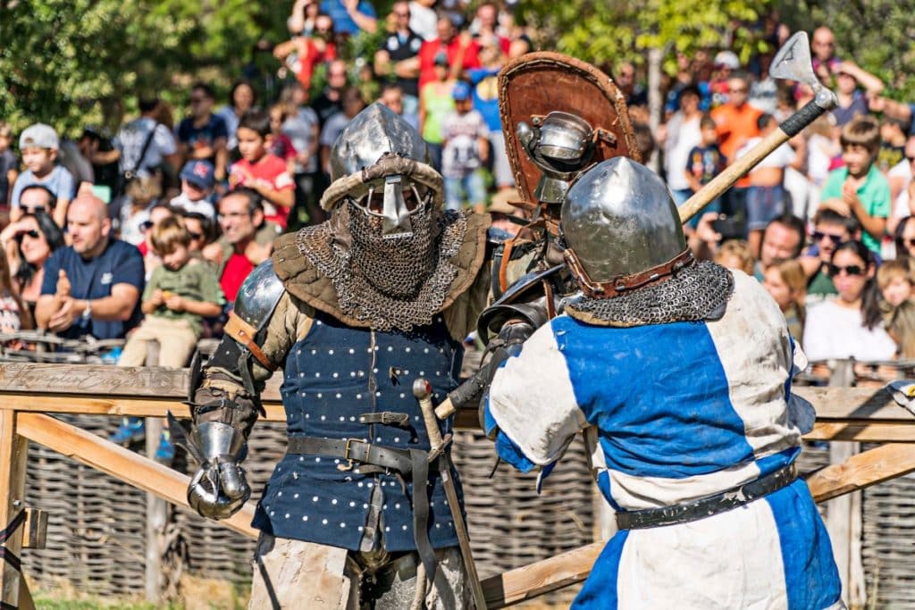 combates medievales