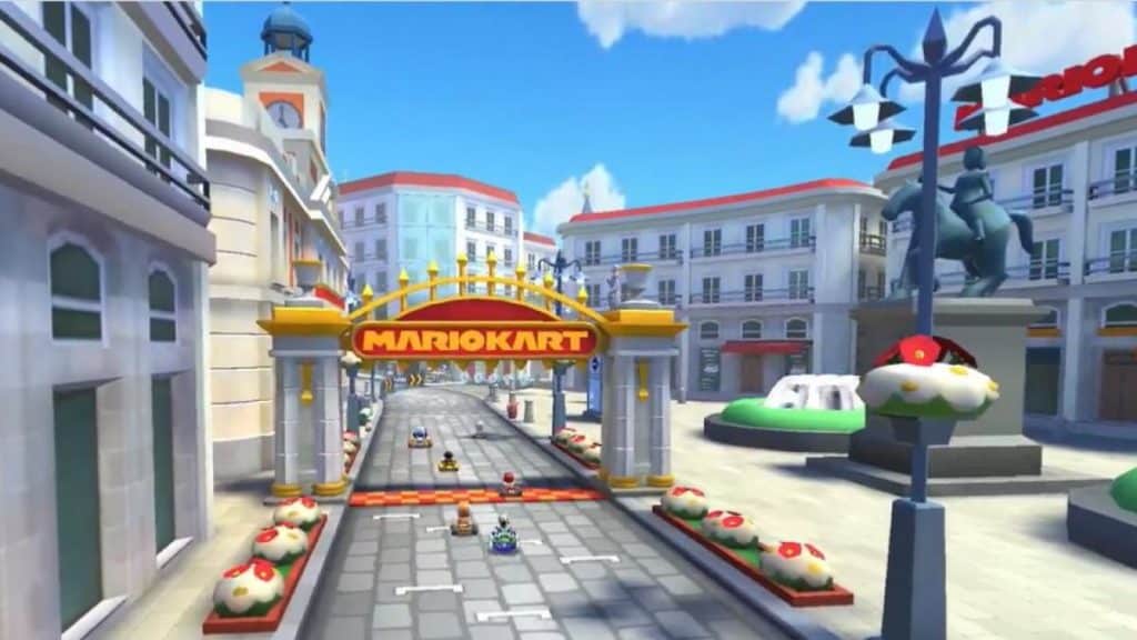¿Qué sitios de Madrid aparecen en el nuevo circuito de Mario Kart?